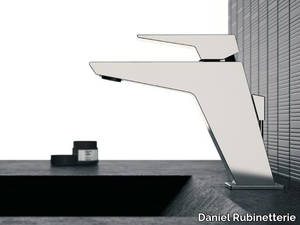 SPEED - Single-lever basin mixer without pop-up waste _ Daniel Rubinetterie