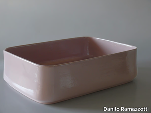 CATINO 99E+ - Countertop rectangular single washbasin _ Danilo Ramazzotti