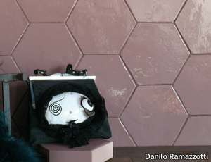 COLORI D'OMBRA - Handmade faïence wall tiles _ Danilo Ramazzotti