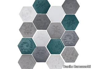 IMPRESSIONI MIX PACK.8 - Indoor faïence wall tiles _ Danilo Ramazzotti