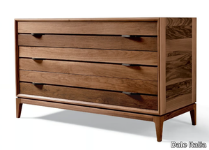 BINARIO M-115 - Walnut chest of drawers _ Dale Italia