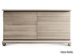 TRACCIA A-602 - Solid wood sideboard with doors with drawers _ Dale Italia