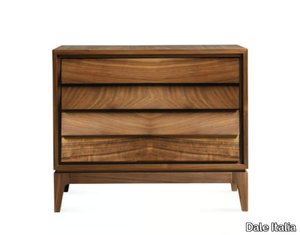 LILIALE M-143 - Solid wood bedside table with drawers _ Dale Italia