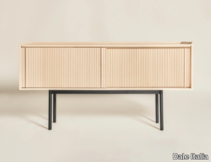 SIPARIO - Ash sideboard with sliding doors _ Dale Italia