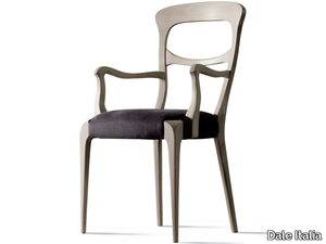 CAPOTAVOLA L-643 - Wooden chair with armrests _ Dale Italia