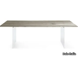 SOSPESO B-627 - Rectangular walnut table _ Dale Italia