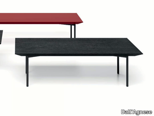 AZIMUT - Low wooden coffee table _ Dall'Agnese