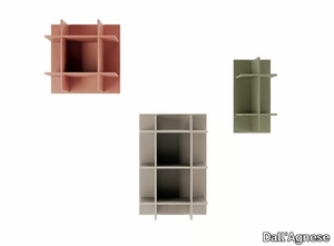 BOOKRID - Open sectional wooden bookcase _ Dall'Agnese