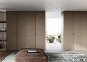 CINTA - Sectional tanned leather wardrobe _ Dall'Agnese