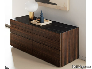 LAMA - Wooden chest of drawers _ Dall'Agnese