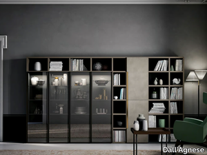 SPEED UP 04 - Open wall-mounted bookcase _ Dall'Agnese