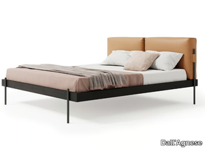 SUPERNOVA - Wooden double bed with integrated nightstands _ Dall'Agnese