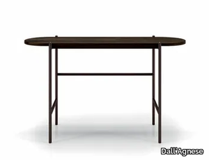 SUPERNOVA - Oval wooden console table _ Dall'Agnese