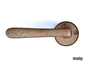 PHL/50R "L+L" - Bronze door handle on rose _ Dauby