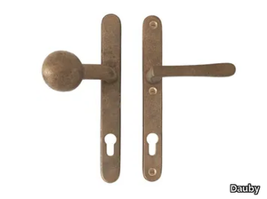 PURE 13382 - Bronze door handle on back plate _ Dauby