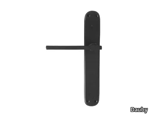 PURE 16882 - Iron door handle on back plate _ Dauby