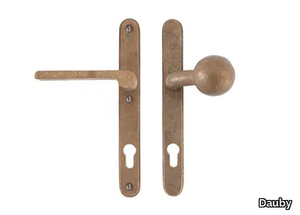 PURE 14532 - Bronze door handle with lock _ Dauby