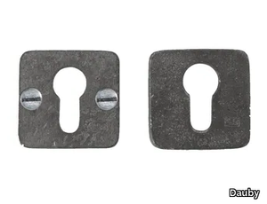 PURE 14888 - Square metal keyhole escutcheon _ Dauby