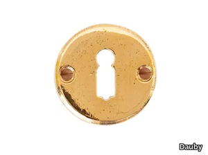 PURE 16847 - Round bronze keyhole escutcheon _ Dauby