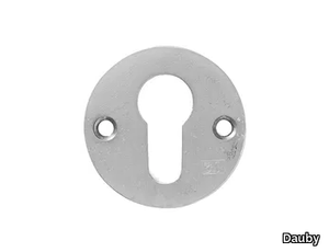 PURE 17100 - Round bronze leaf keyhole escutcheon _ Dauby