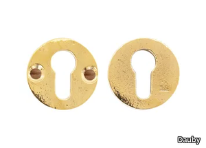 PURE 18260 - Round bronze keyhole escutcheon _ Dauby