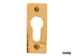 PURE 18286 - Rectangular bronze keyhole escutcheon _ Dauby