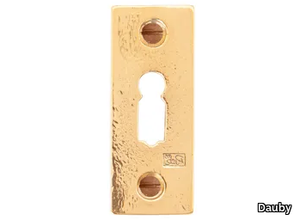 PURE 18287 - Rectangular bronze keyhole escutcheon _ Dauby