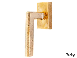 PURE 18210 - Bronze window handle on back plate _ Dauby