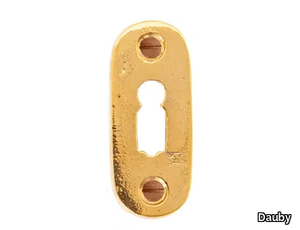 PURE 18335 - Oval bronze keyhole escutcheon _ Dauby