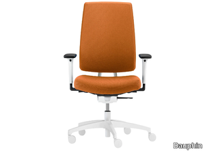 INDEED AUTOMATIC - Height-adjustable swivel office chair with armrests _ Dauphin