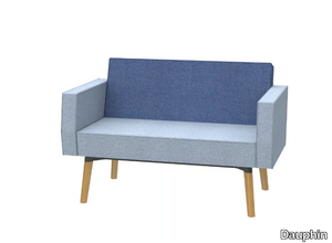 REEFS - 1,5-seater sofa with backrest and armrests _ Dauphin