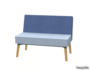 REEFS - 1,5-seater bench _ Dauphin