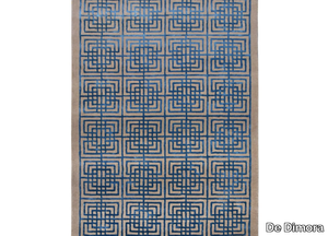 DEDALO - Rectangular handmade fabric rug _ De Dimora