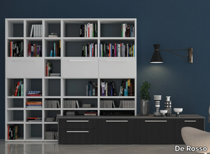 ALFABETO - Custom HPL storage wall _ De Rosso