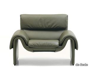 DS-2011 - Leather armchair with armrests _ de Sede