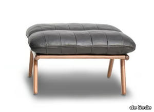 DS-531 BRAZIL - Upholstered leather footstool _ de Sede