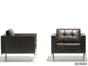 DS-159 - Leather armchair with armrests _ de Sede