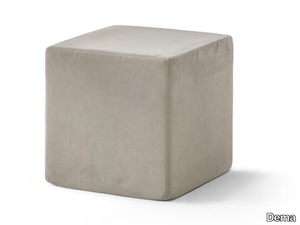 CUBO - Square pouf with removable lining _ Dema