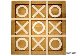 TRIS - Table-top oak game _ Deodara