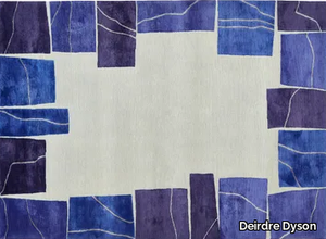 LAPIS - Rectangular handmade wool rug _ Deirdre Dyson