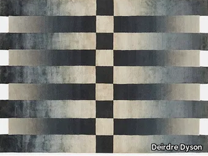 CHEQUERED - Rectangular rug with geometric shapes _ Deirdre Dyson