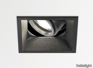 ENTERO SQ - Recessed LED square metal spotlight _ Deltalight