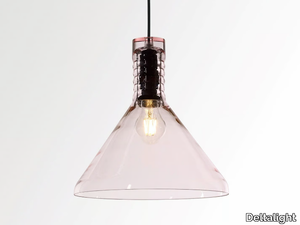 MILES E27 - LED glass pendant lamp _ Deltalight