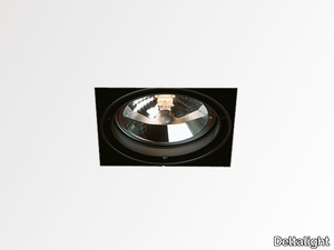 GRID IN TRIMLESS - Recessed adjustable square spotlight _ Deltalight