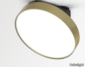 MULTINOVA 30 PIVOT - LED adjustable polycarbonate ceiling lamp _ Deltalight