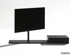 SAIL 302 - Swivel steel TV cabinet _ Desalto