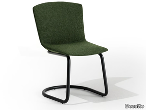 CALUM HOME - Cantilever upholstered fabric chair _ Desalto