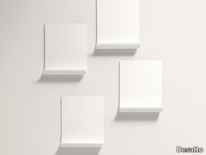 SOFTER THAN STEEL - Plate wall shelf _ Desalto