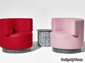 CONFETTI - Fabric easy chair _ DesignByThem