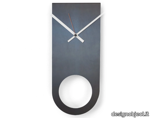 HOLE - Wall-mounted iron clock _ designobject.it